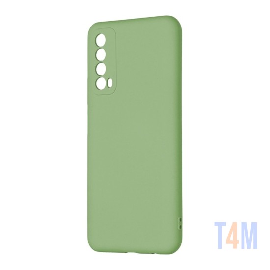 Capa de Silicone Para Huawei P Smart 2021/Y7a Verde